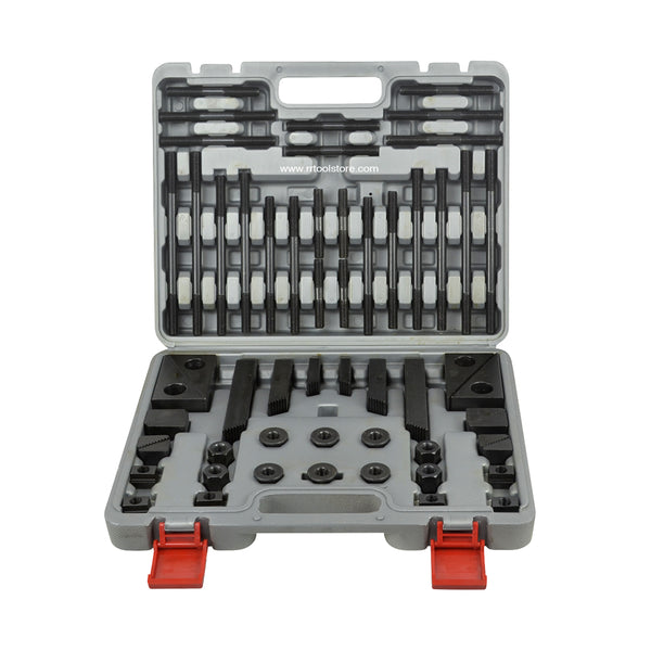 Combination Step Block and Clamp Set, 58 Piece